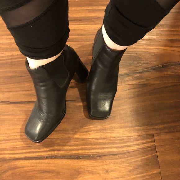 White Mountain Black Booties - Picture 8 of 8